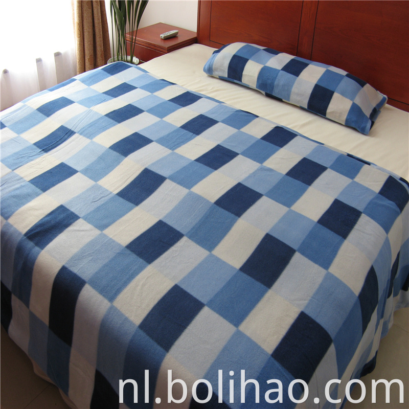 Plaid Printed Bed Sheet